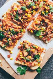 Kimchi Bacon And Corn Pizza Destination Delish Recipe Pizza Recipes Spicy Recipes Korean Side Dishes