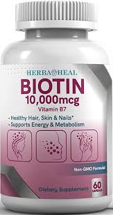 Zenwise labs hairgrowth biotin vitamins + dht blocker. Amazon Com Biotin 10 000mcg Capsules Hair Growth Vitamin B7 Pills New High Potency Supplement For Healthy Skin Nails And Hair Vegan Biotin For Women Hair Growth For Men Health