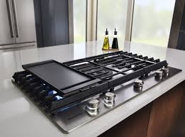 5 burner gas cooktop