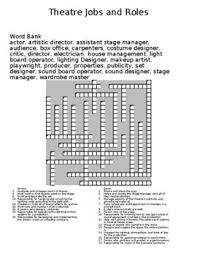 Ancient greek medical researcher crossword clue; Drama Crossword Worksheets Teaching Resources Tpt