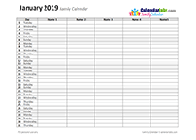 We did not find results for: Printable 2019 Family Calendar Templates