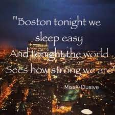 It is not an accident, not a windmill, or a railroad station, or crossroads tavern, or an army barracks grown up by time and luck to a place of wealth; I Mean Every Word Bostonstrong Boston Quote City Skyline Love Beautiful Lights Boston Strong City Lights Quotes Boston