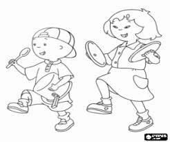 Ausmalbilder Caillou Malvorlagen 2