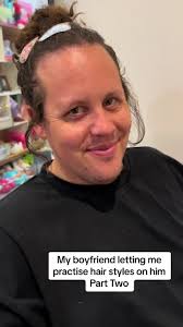 Girlfriend Puts Tiny Rubber Bands in Boyfriends Hair