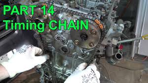(1) turn the crankshaft pulley until its timing notch and timing mark 0 of the chain cover are aligned. How To Assemble Toyota Corolla Dual Vvt I Engine Years 2007 To 2018 Part 14 Timing Chain Youtube
