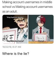 Username ideas google search funny usernames name for instagram instagram funny. Funny Anime Usernames For Instagram