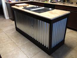 Maybe you would like to learn more about one of these? Pin By Katy Paulsen On Future Projects Diy Kitchen Island Metal Kitchen Island Corrugated Tin