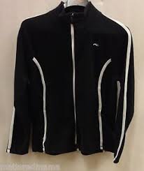 Details About Kjus Womens Bay Fleece Jacket Ls25 708 Black White Size 44 2xl