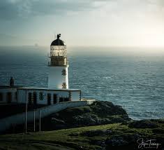 The light is 43 meters above sea level and can be seen up to 16 nautical miles offshore. Sunset At Neist Point Stefan Tiesing Photography