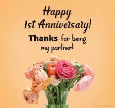 They are based on cotton and the modern suggestion is a clock. 1st Anniversary Wishes Messages And Quotes Wishesmsg