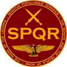 Spqr Roman Legion Maroon Gold Seal Shirt William Marshal Store Com Roman Legion Roman Empire Rome History