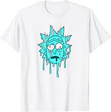 The item must be returned in new and unused condition. Amazon Com Rick And Morty Goopy Dripping Blue Rick T Shirt Clothing Shoes Jewelry