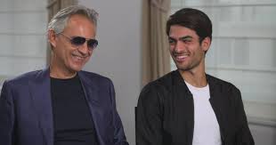 The italian singer and his son duet fall on me for the first time here. Andrea Bocelli And Son Matteo Team Up For Emotional Duet And New Album Si Cbs News