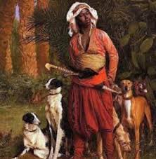 كافور الإخشيدي العبد الذي حكم مصر painting art