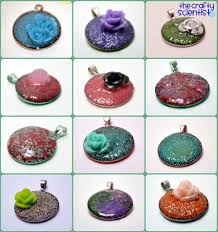 Pendants Made With Microbeads And Mod Podge The