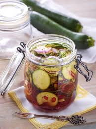 Eingelegte Zucchini Rezept Lecker Rezepte Zucchini Einlegen Einmachrezepte