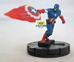 heroclix convention mqs 003 captain america sidekick night