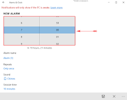 Under the icon selector at the top of this screen, click on the alarm icon. How To Setup An Alarm On Windows 10 Laptop