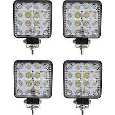 forza off road beyaz isik sis fari lambasi 16 led kare 12 24 fiyati