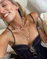 Phoebe Burgess shows off her incredible figure in a denim corset dress  after throwing herself into Pilates following her ex Sam's wedding