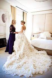 Feather Wedding Train Inspiration For Texture Bride Dream Wedding Wedding Dresses
