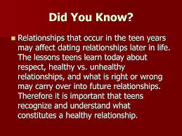 Talk to them about what constitutes a healthy relationship as well as how to conduct themselves online and when out with friends. Chapter 18 Dating Commitment And Marriage Ppt Download