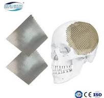 3d Anatomical Cloud Shape Cmf Cranial Mesh Titanium Maxillofacial Implant  for Neurosurgeryby Spine Pedicle Instruments