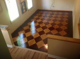 Pin By Kerry E Richardson On Home Projects Plywood Flooring Stained Plywood Floors Veneer Flooring