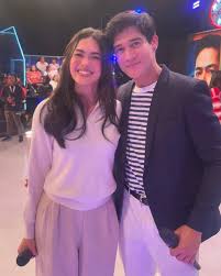 Atasha Muhlach with Piolo Pascual Visiting TVJ Eat Bulaga one of The Cast  of The Kingdom and Official Entry of Metro Manila Film Festival (MMFF)  Photo Credits: @atashamuhlach_ #TheKingdom #KingdomMMFF #PioloPascual  #AtashaMuhlach #