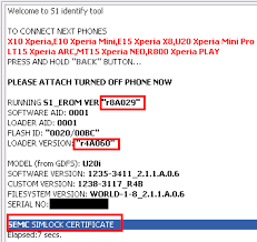 The sony bootloader unlock exe for on a android version: Unlock Bootloader X8 W8 X10 Mini X10 Mini Pro Geekact