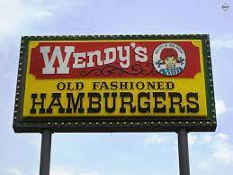 Wendy S 1970 S Vintage Restaurant Wendy S Retro Sign