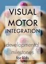 Visual Motor Skills By Age - The OT Toolbox