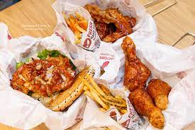 At 4fingers, we're nuts about chicken. 4 Fingers Crispy Chicken Malaysia Sunway Pyramid Malaysian Flavours