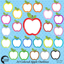 Out line image of apple. Vectormenez Clipart Clipart Apple Outline Images