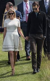 Charlene denise white is a british broadcast journalist who works for itn. Ivanka Trump Dazzles In White As She Joins Dad Donald In Scotland Ivanka Trump Demure Dress Trump Fashion