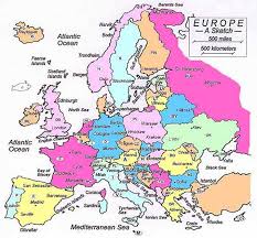 Central european time (cet) is also known as middle european time (met, mez), romance standard time. Europe Time Zone Map