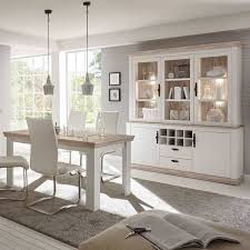 Buffetschrank Und Esstisch Set Im Landhaus Stil Ferna 61 In Pinie Weiss Der trendteam universal esstisch ist ausziehbar und schafft so ganz einfach platz für noch mehr gäste. buffetschrank und esstisch set im landhaus stil ferna 61 in pinie weiss