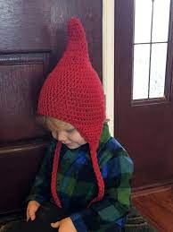 Crochet Pattern Gnome Hat Pixie Hat Elf Hat Crochet Etsy Gnome Hat Elf Hat Crochet Hat Knitting Patterns