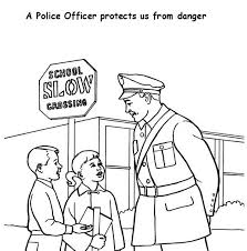 Each of these six coloring pages also includes a picture to color and excerpts from the king james version of the bible. Police Officer 105508 Jobs Printable Coloring Pages