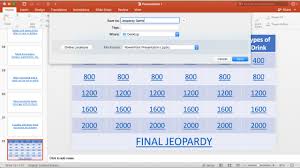 Embed videos/audio files from youtube, vimeo, soundcloud, etc. How To Make A Jeopardy Game On Powerpoint With Pictures