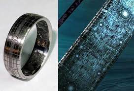 Custom Halo Wedding Ring When Geeks Wed Halo Alianca Alienigenas