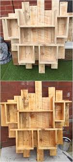Creative Wood Pallet Projects That Everyone Can Afford Wood Crafts Shelves Shelf Ideas Woodcrafts Dekorasi Rumah Buatan Sendiri Dekorasi Kreatif Proyek Kayu