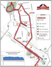 Anthem Richmond Marathon Course Maps November 15 Woohoo