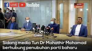 Saksikan #awani745 untuk berita terkini dalam dan luar negara bersama penyampai luqman hariz dan nailah huda #awani745 #awaninews subscribe now! Langsung Sidang Media Tun Dr Mahathir Mohamad Berhubung Penubuhan Dijangka Parti Baharu Youtube