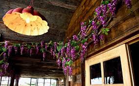 While it's easier than ever to buy live plants online, sometimes, despite our best intentions, those live plants become, well, dead plants. Artificial Wisteria Garlands And Vines For Outdoors London Kent Heidesigns