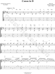 Johann Pachelbel Canon In D Guitar Tab In D Major Download Print Guitar Tabs Guitar Sheet Music Music Theory Guitar