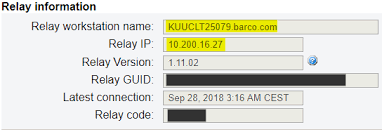 About 17% of these are relays, 0% are remote control switches, and 0% are power distribution equipment. Medical Qaweb Knowledge Base How To Find The Ip Address And Hostname Of My Currently Installed Qaweb Relay Server Kb7840 Barco