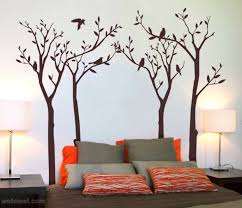 30 Beautiful Wall Art Ideas And Diy Wall Paintings For Your Inspiration Read Full Article Http Webneel Vinyl Tree Wall Decal Diy Wall Painting Home Decor