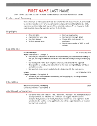 Experienced Resume Templates To Impress Any Employer Livecareer