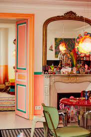 Inside Manish Arora S Colorful Parisian Apartment Parisian Apartment Paris Apartment Interiors Parisian Apartment Decor